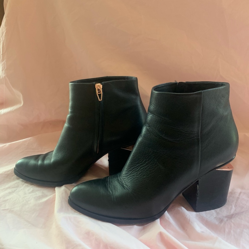 Alexander Wang Gabi Leather Booties